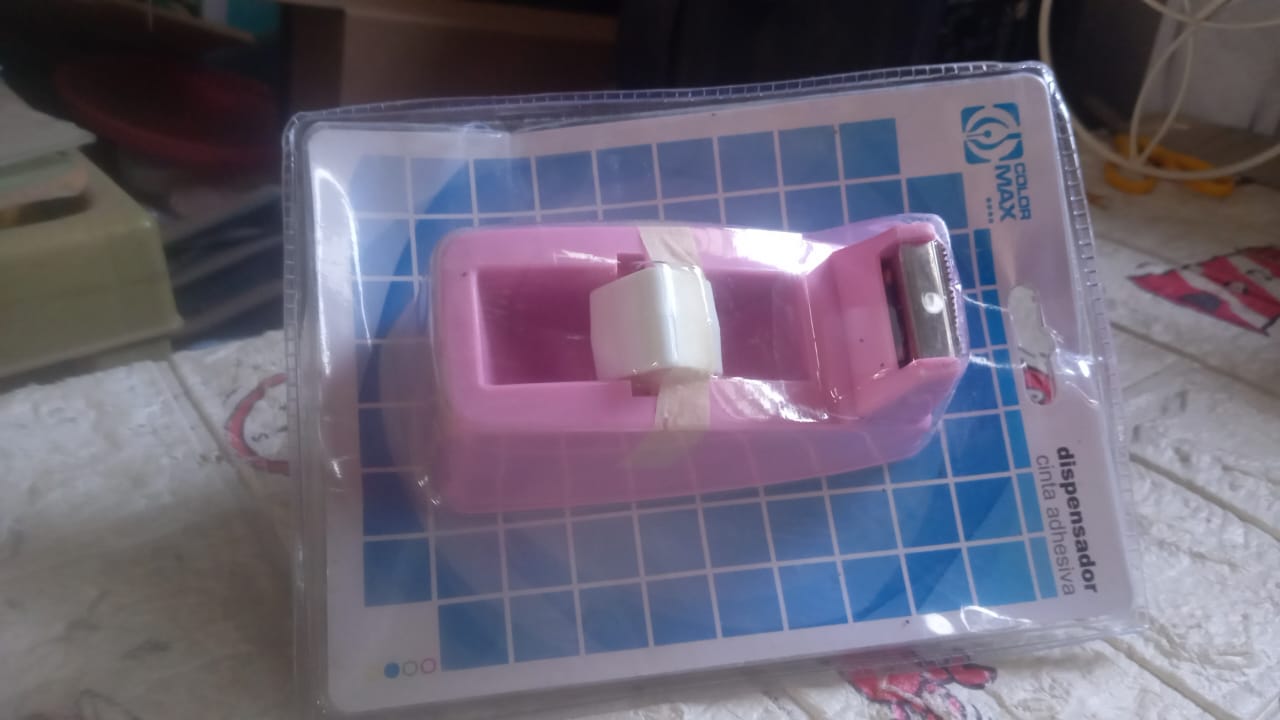 Plastic Tape Dispenser Cutter for Home Office use, Tape Dispenser for Stationary, Tape Cutter Packaging Tape School Supplies (1 pc / 300 Gm) Plastic Tape Dispenser Cutter for Home Office use, Tape Dispenser for Stationary, Tape Cutter Packaging Tape School Supplies (1 pc / 300 Gm)